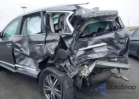 2020 Infiniti Qx60 Luxe z USA, uszkodzony, nr VIN 5N1DL0MN8LC509198